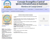 Tablet Screenshot of cecicgua.org